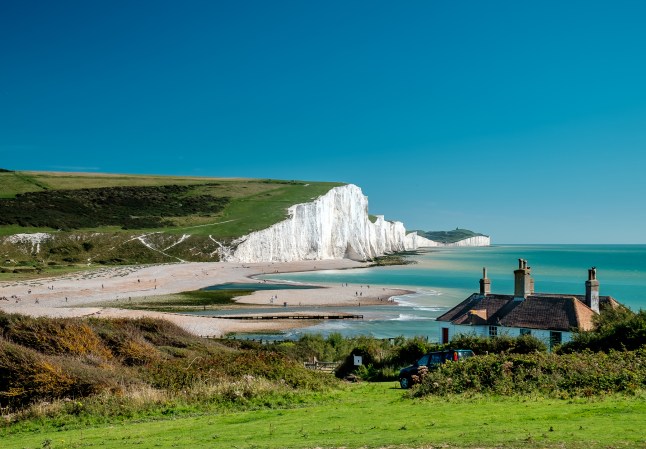 Seven Sisters cliffs at Sussex